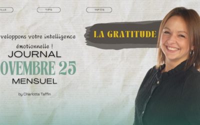 Journal Novembre 25 – La gratitude